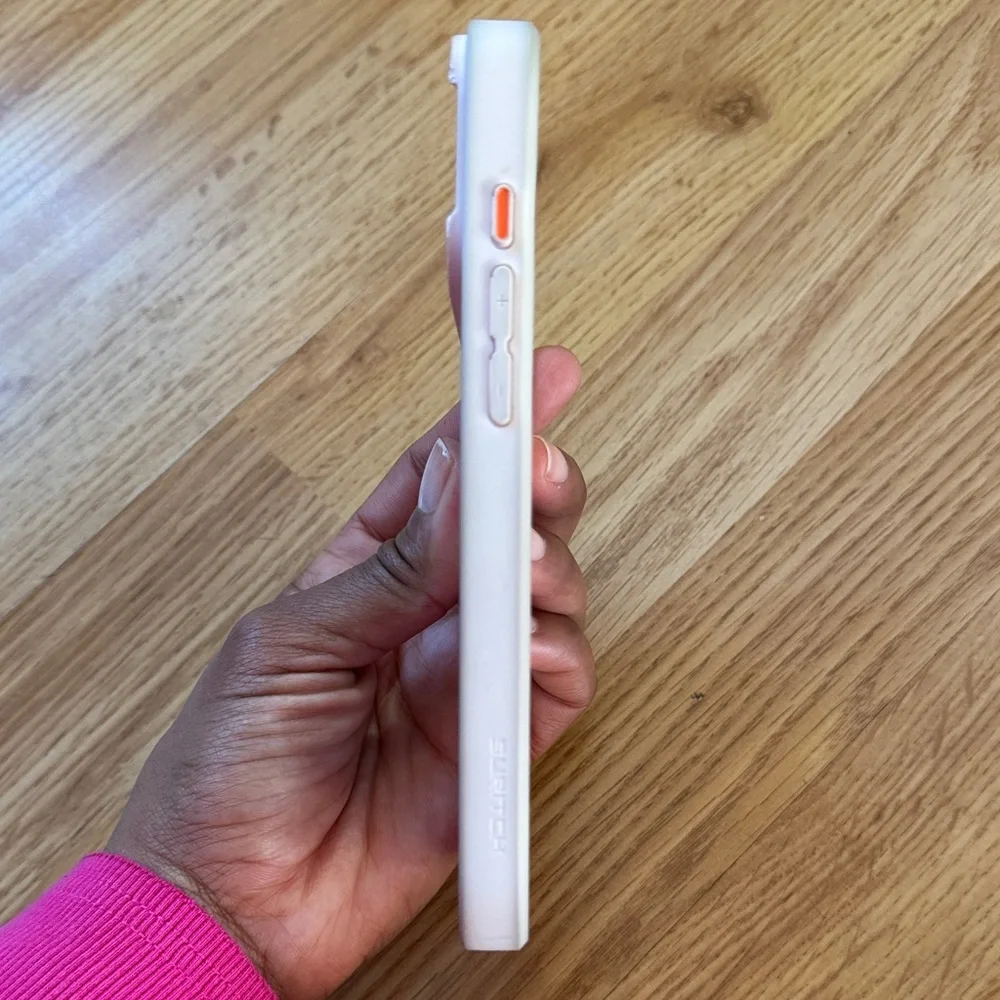 iPhone 16 Pink Phone Case with Stand